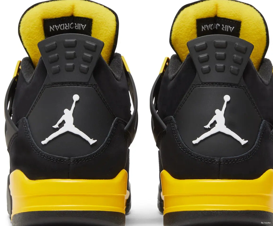 Air Jordan Thunder' Retro 4 'Yellow 2023 0818